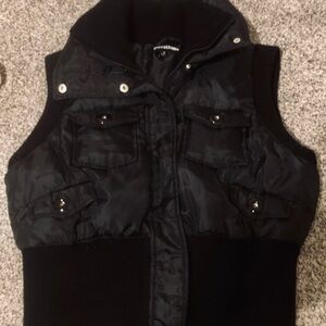 CoffeeShop Sleeveless Down Puffer Jacket/ Coat.